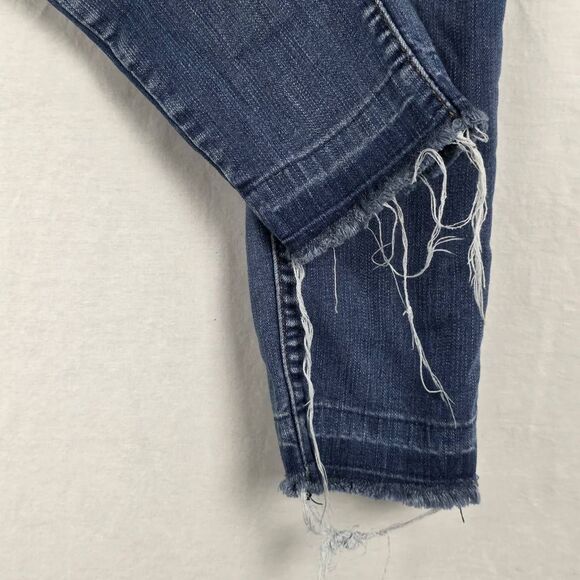 Judy Blue Skinny Fit Jeans 9/29 Distressed Frayed Hem - Picture 5 of 12